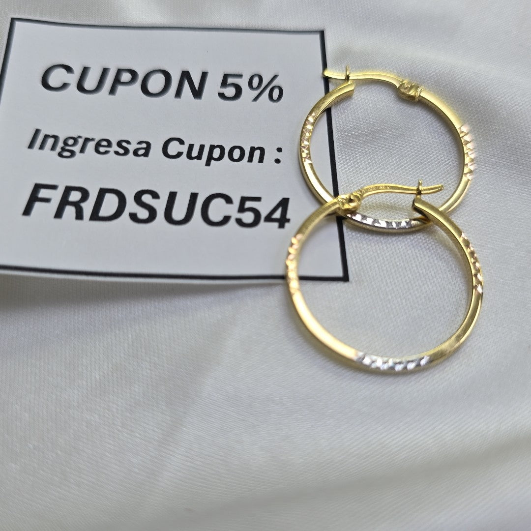 ARRACADAS ORO 14K 1.3 (NUEVO)
