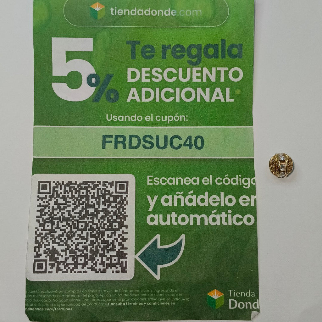 DIJE ORO 14 K 2.3 GRMS (SEMINUEVO)