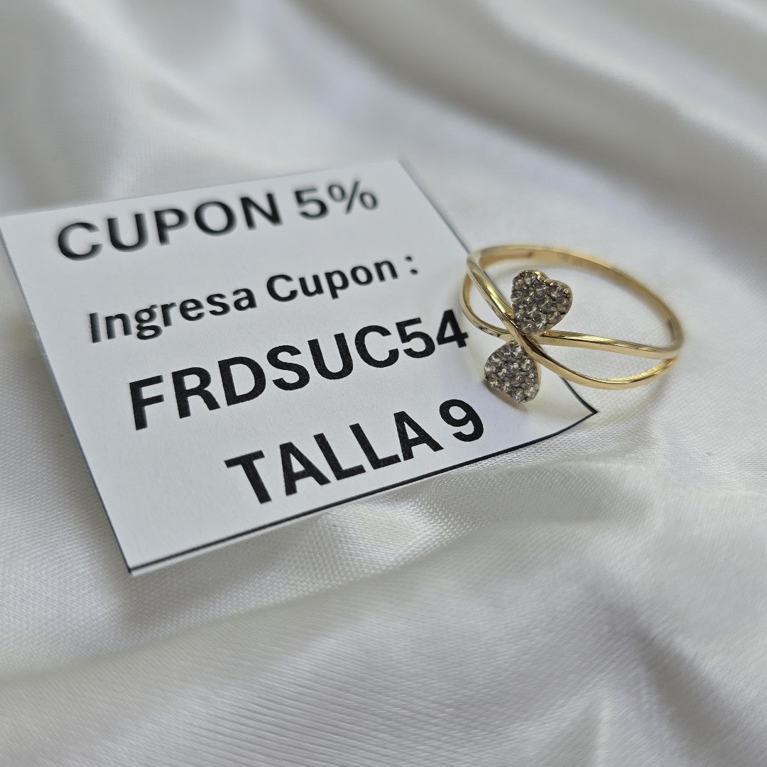 ANILLOS DAMA ORO 14K 1.5 (NUEVO)