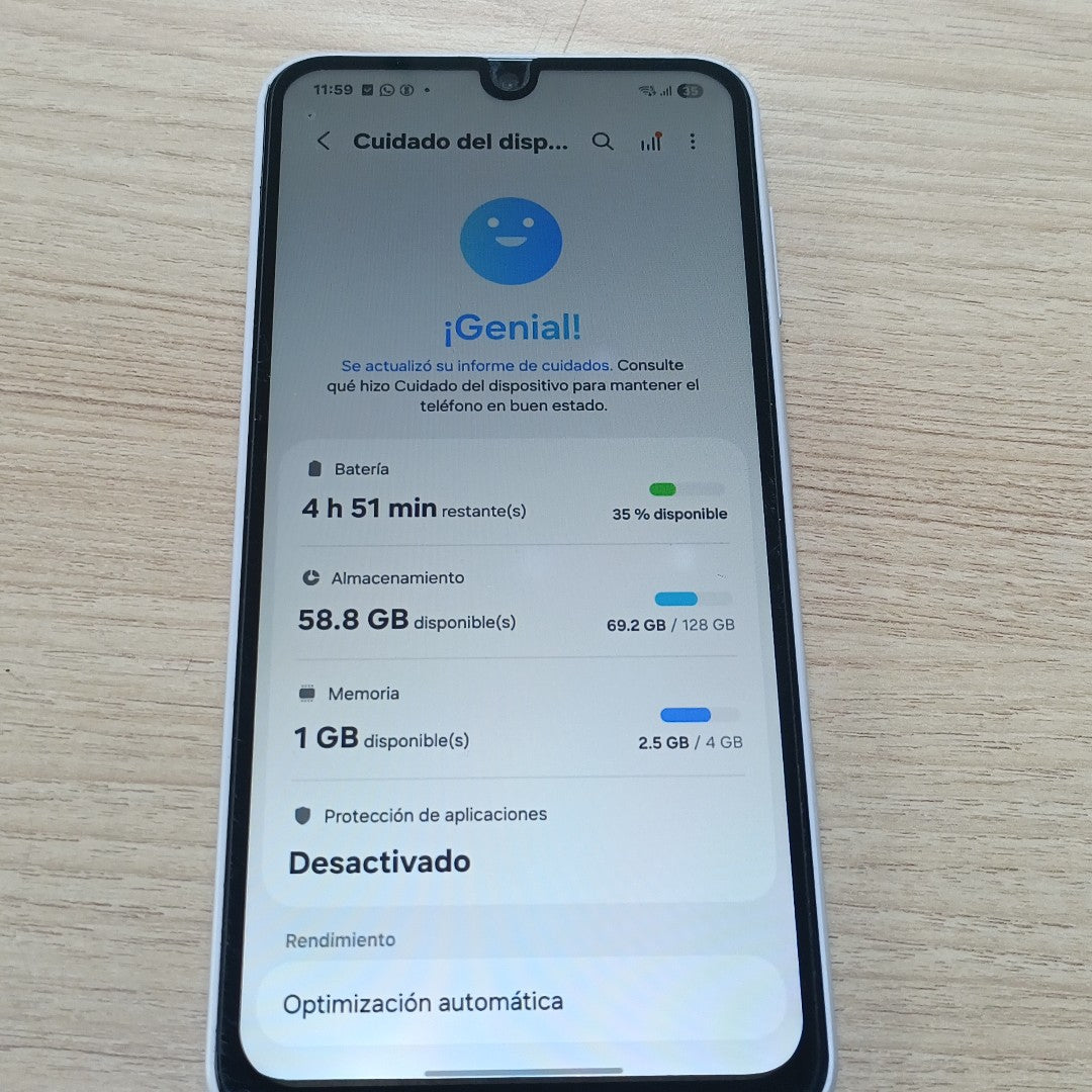 CELULAR SAMSUNG GALAXY A16 SM-A165M (2024) 128 GB 4 GB RAM (SEMINUEVO)