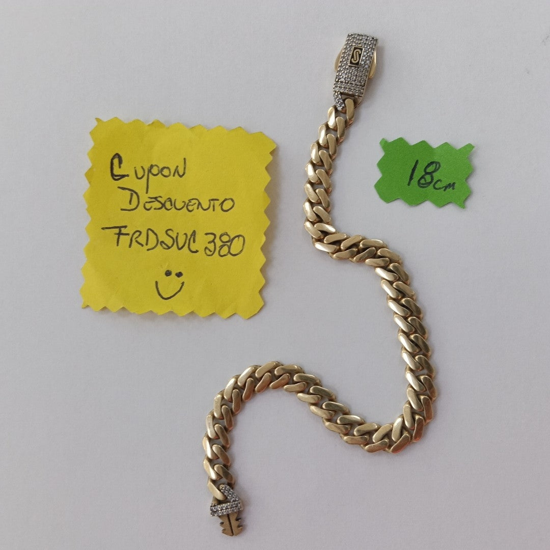 PULSERA ORO 14 K 7.2 GRMS (SEMINUEVO)
