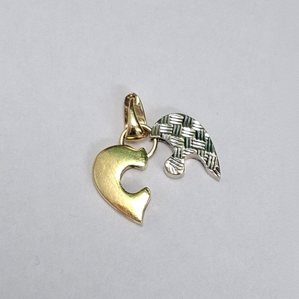 DIJE ORO, ORO BLANCO 14 K 1.9 GRMS (SEMINUEVO)