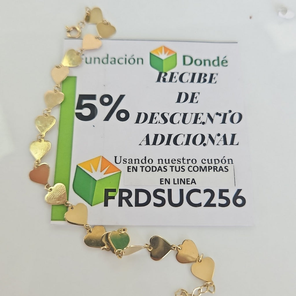PULSERAS DAMA ORO 10K 2.3 (NUEVO)