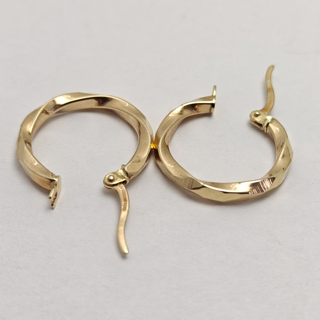 ARRACADAS PAR ORO 14 K 2,00 GRMS (SEMINUEVO)