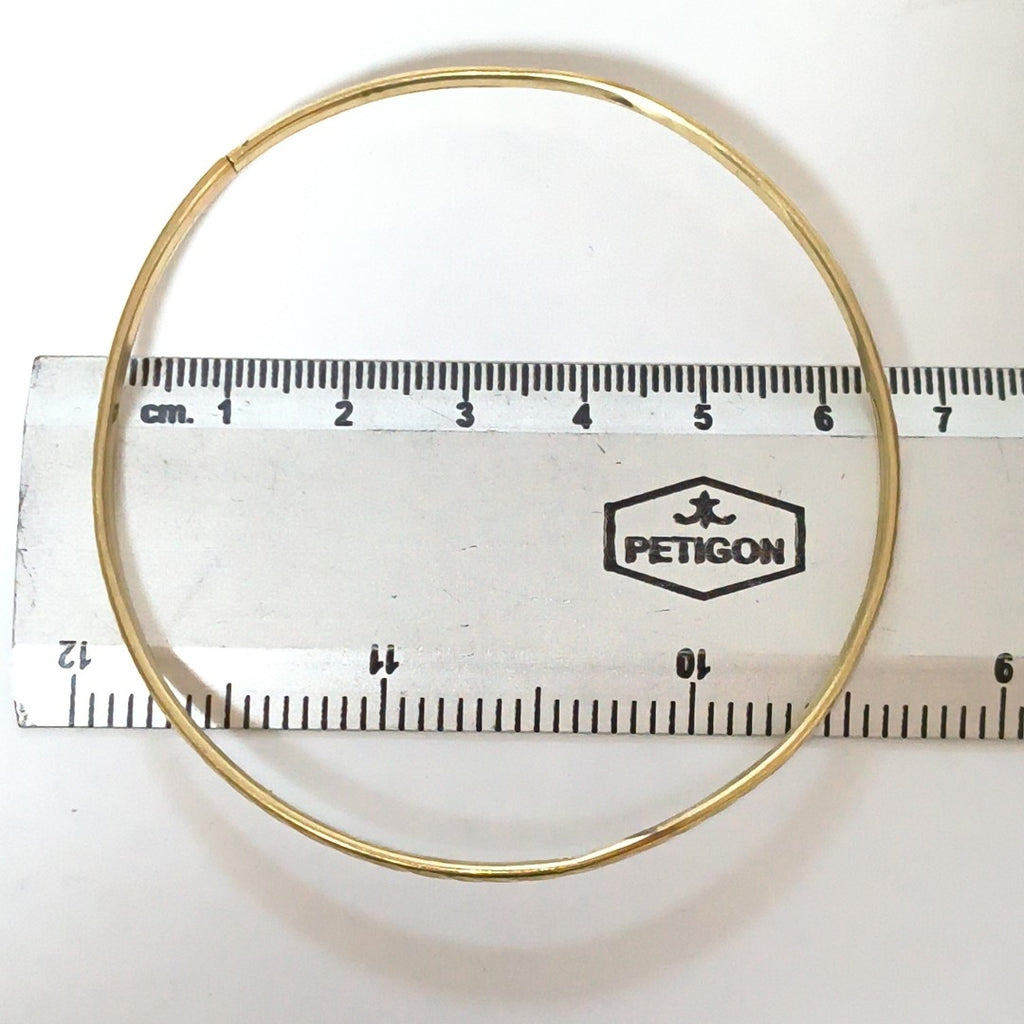 PULSERA RIGIDA ORO 10 K 3.5 GRMS (SEMINUEVO)