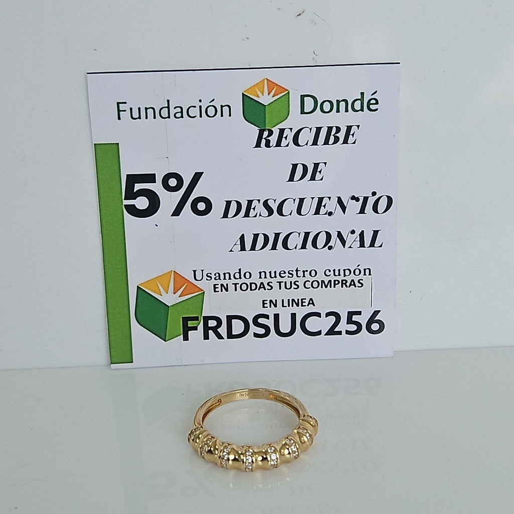 ANILLOS DAMA ORO 14K 2.7 (NUEVO)