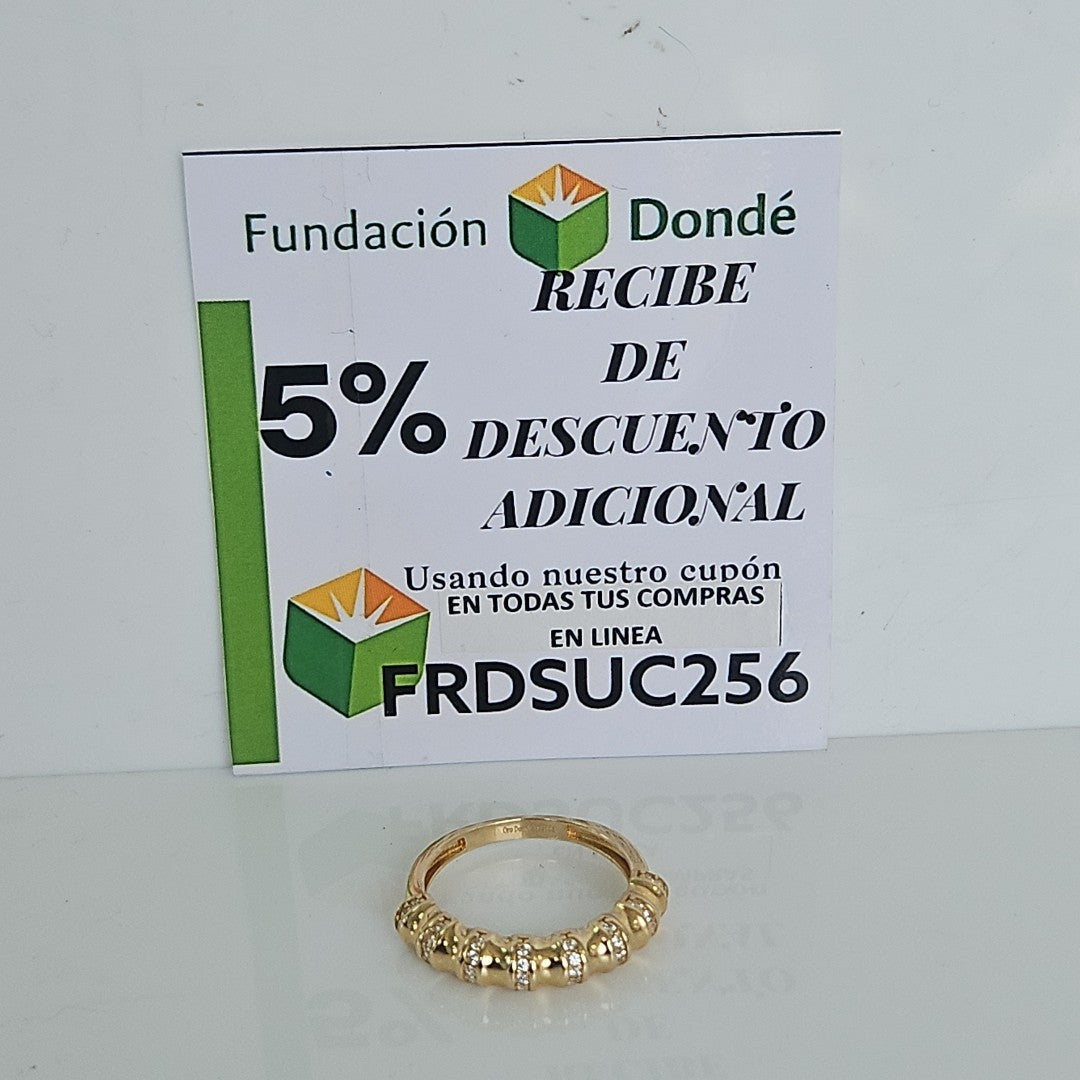 ANILLOS DAMA ORO 14K 2.7 (NUEVO)