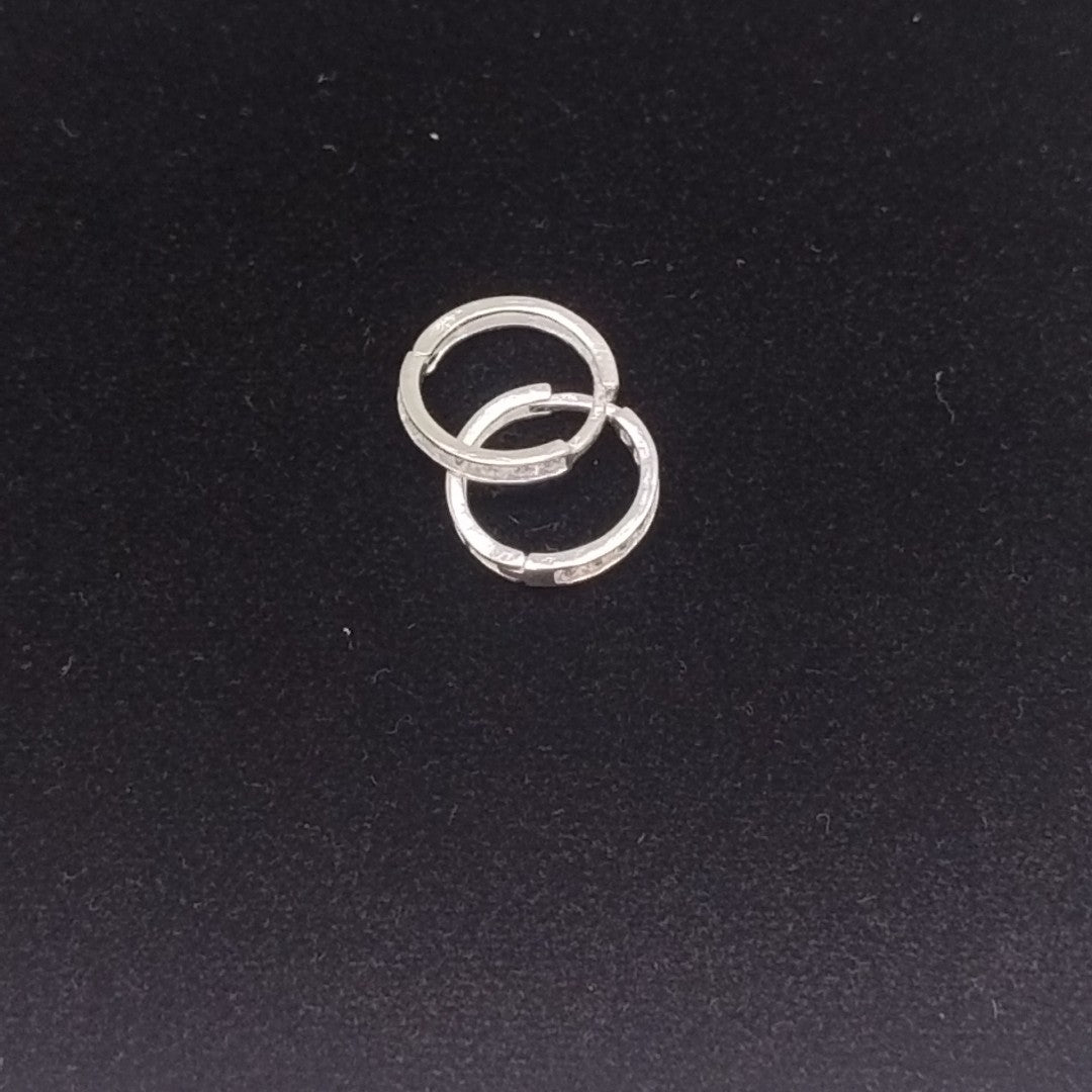 ARRACADAS C/CIRCONIAS PLATA .925 2.1 GR (NUEVO)