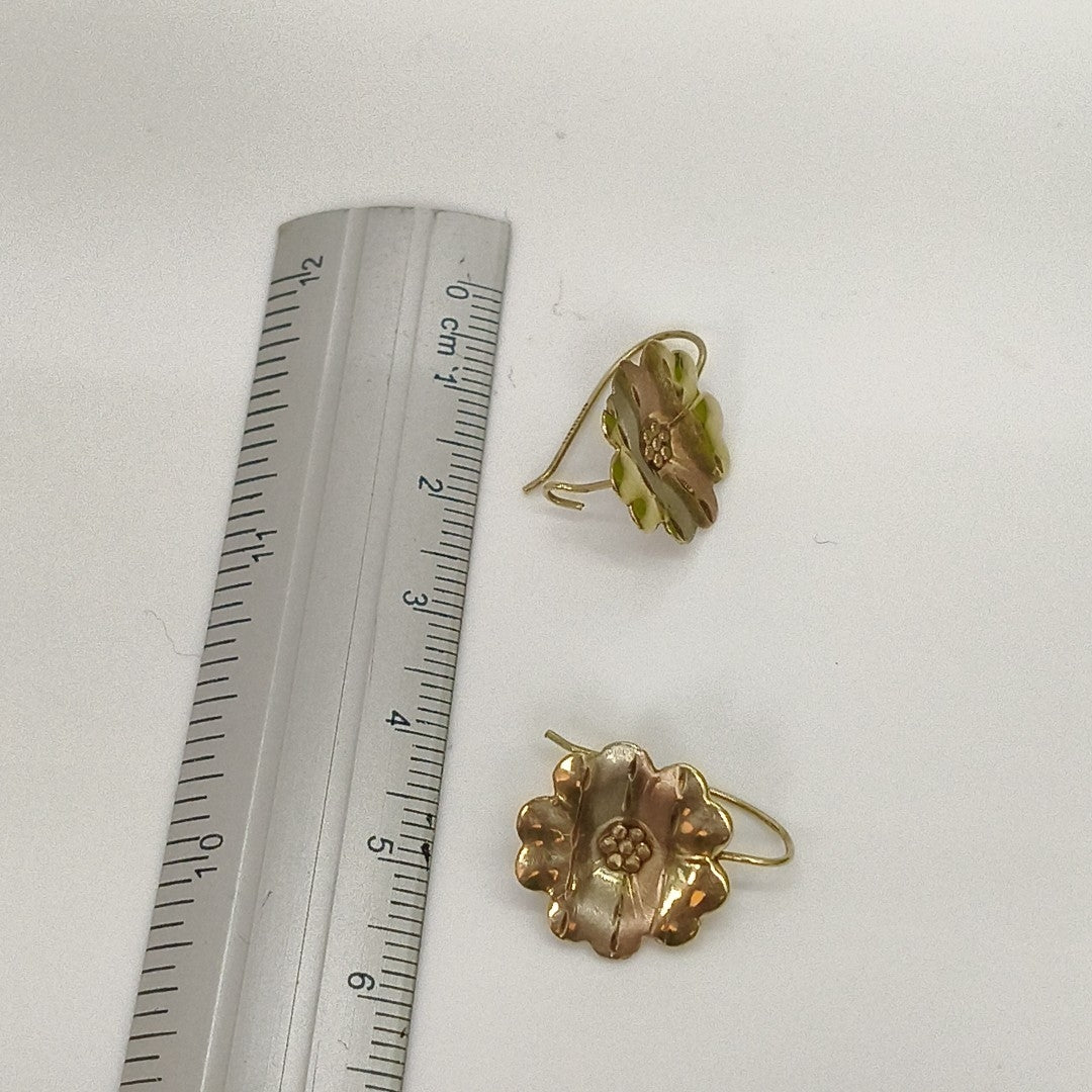 ARETES PAR ORO 10 K 1,20 GRMS (SEMINUEVO)
