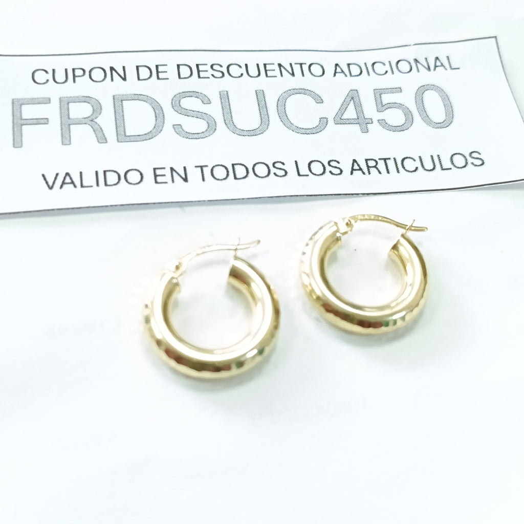 ARRACADAS ORO 14K 2 (NUEVO)