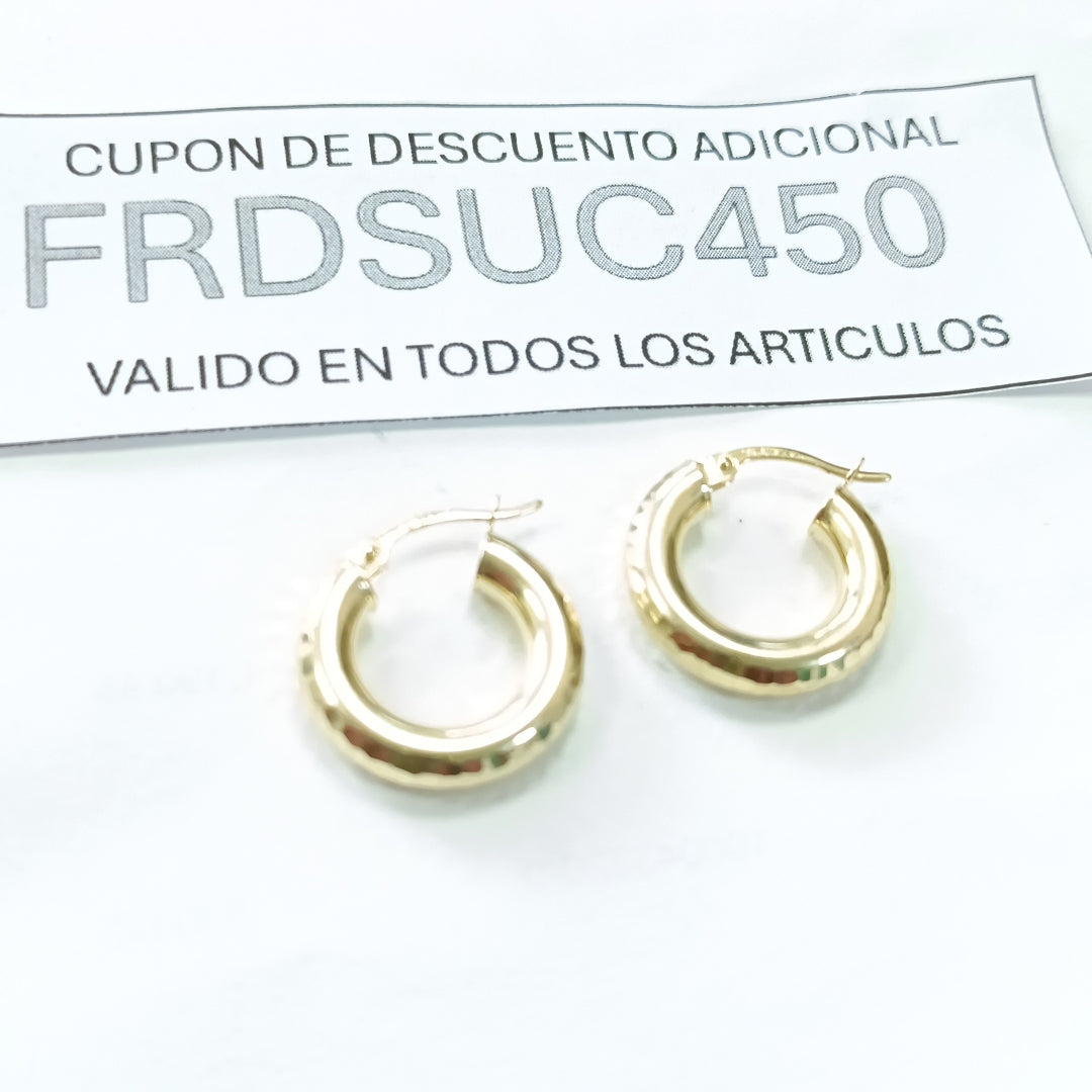 ARRACADAS ORO 14K 2 (NUEVO)