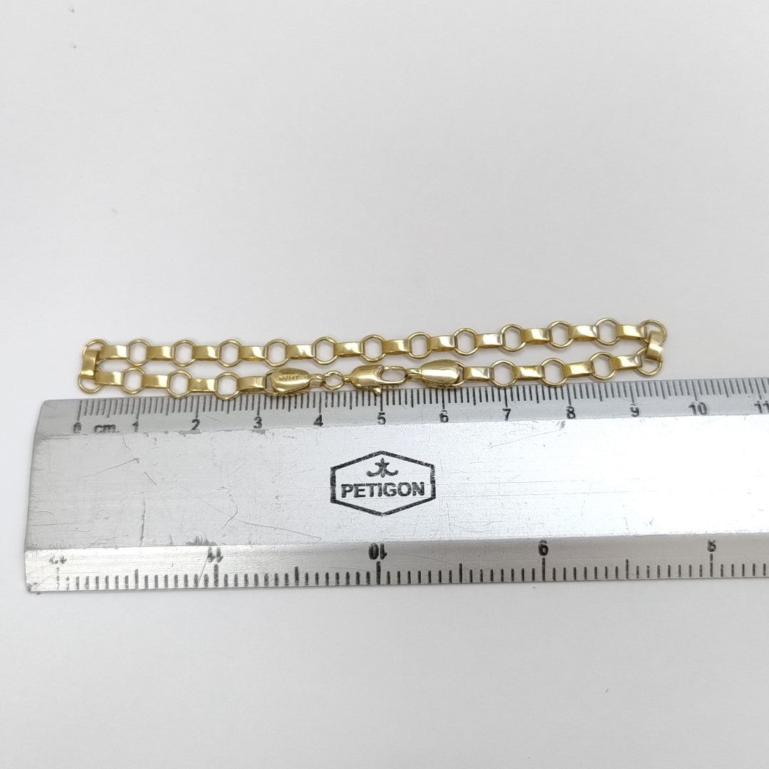 PULSERA ORO 14 K 4.4 GRMS (SEMINUEVO)