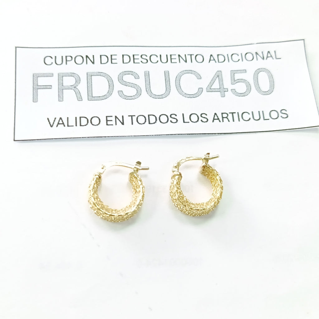ARRACADAS ORO 14K 2.2 (NUEVO)