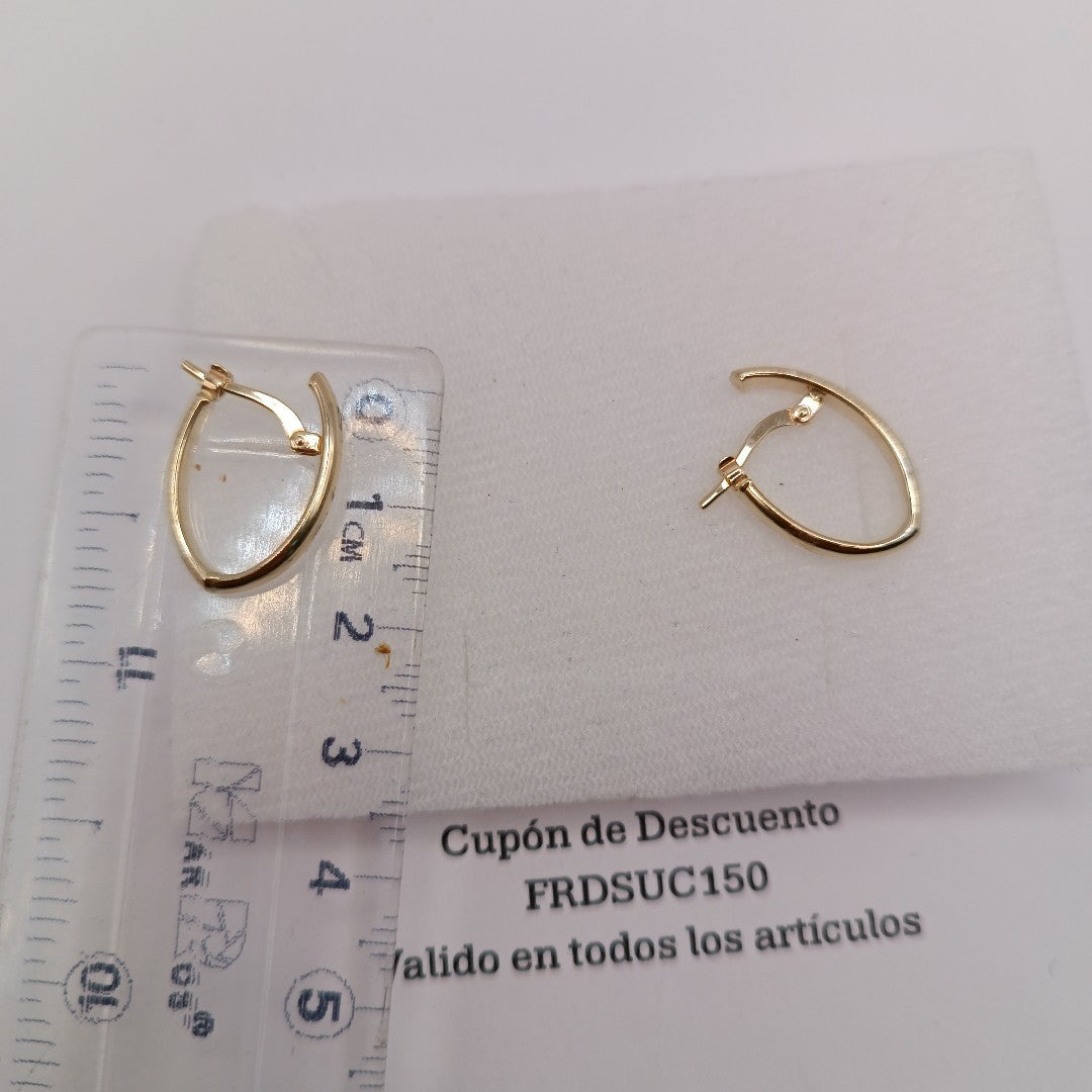 ARRACADAS ORO 14K 1.5 (NUEVO)