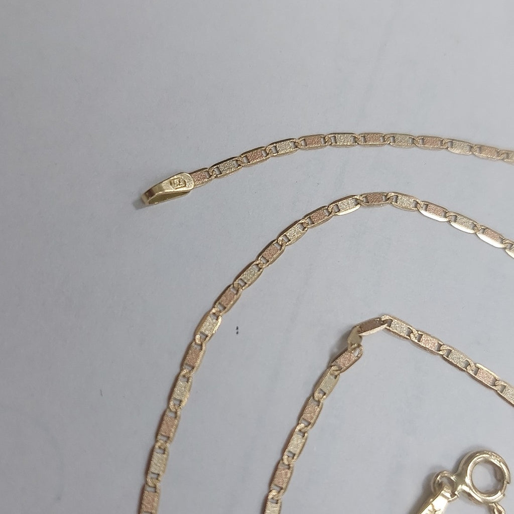 CADENA ORO 14 K 2.4 GRMS (SEMINUEVO)