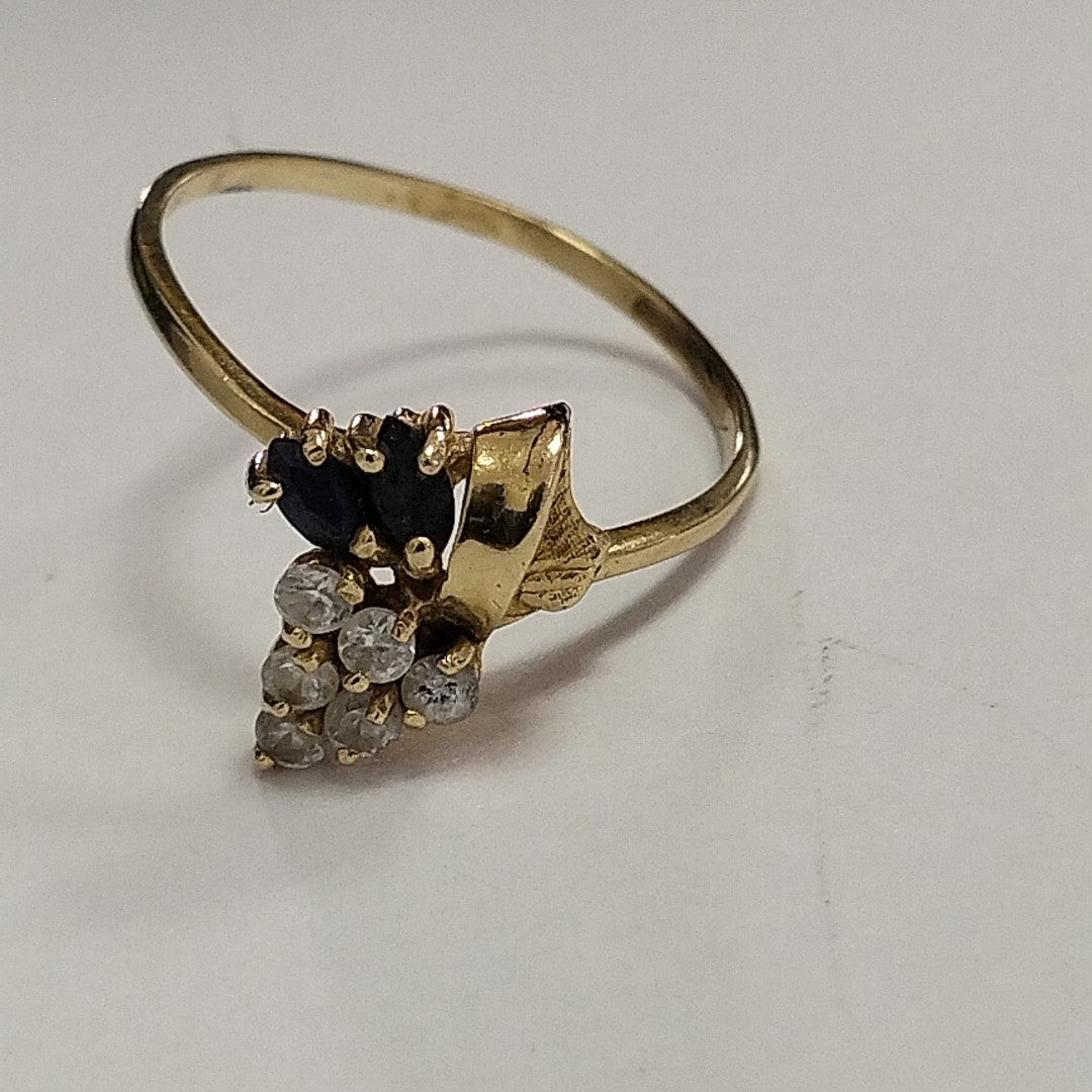 ANILLITO, SOLITARIO ORO 14 K 1.7 GRMS (SEMINUEVO)