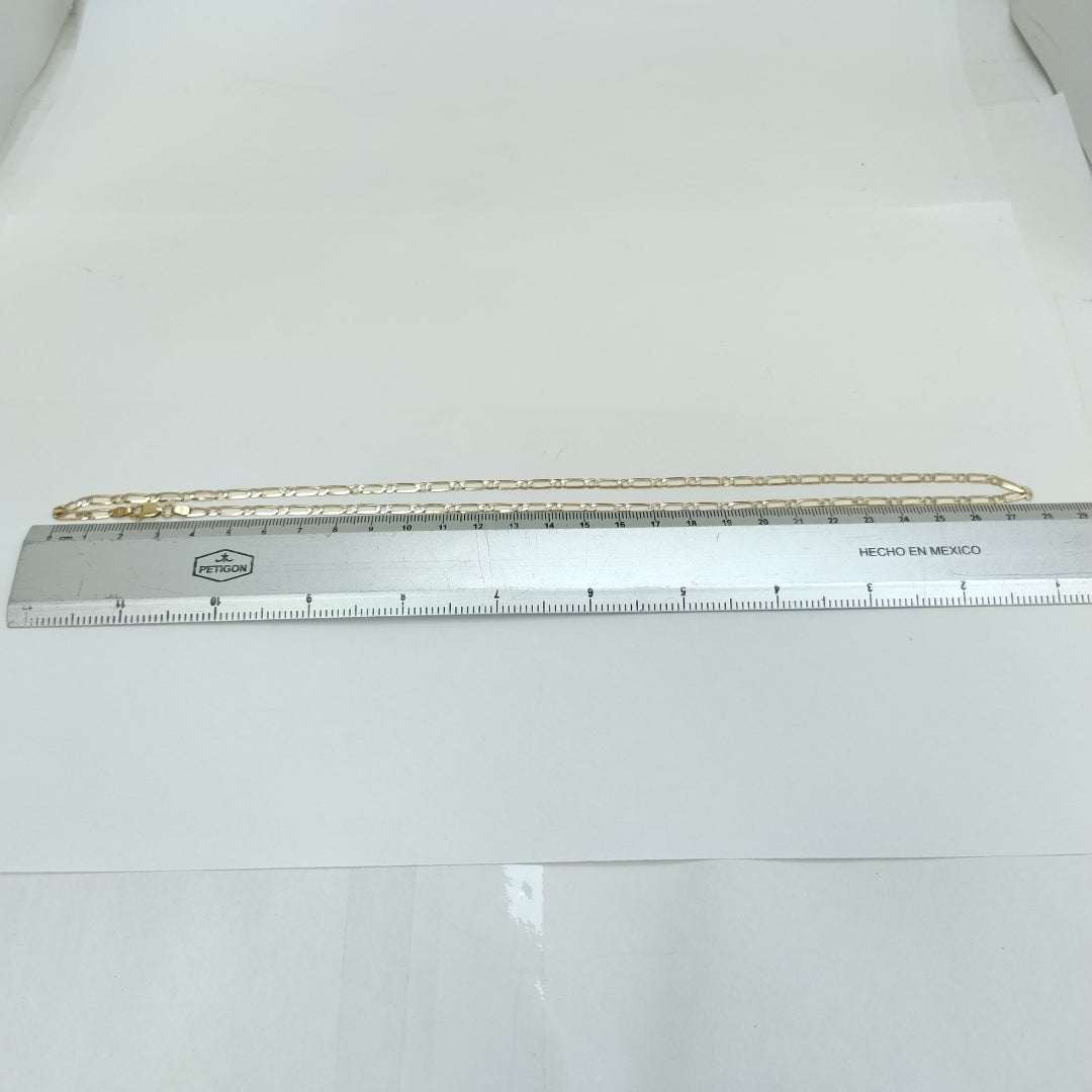 CADENA ORO, RODIADO 10 K 5.9 GRMS (SEMINUEVO)