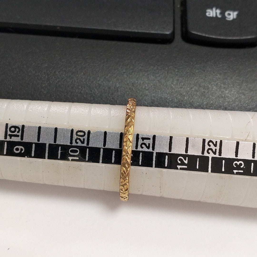 ANILLO ORO 18 K 3,20 GRMS (SEMINUEVO)