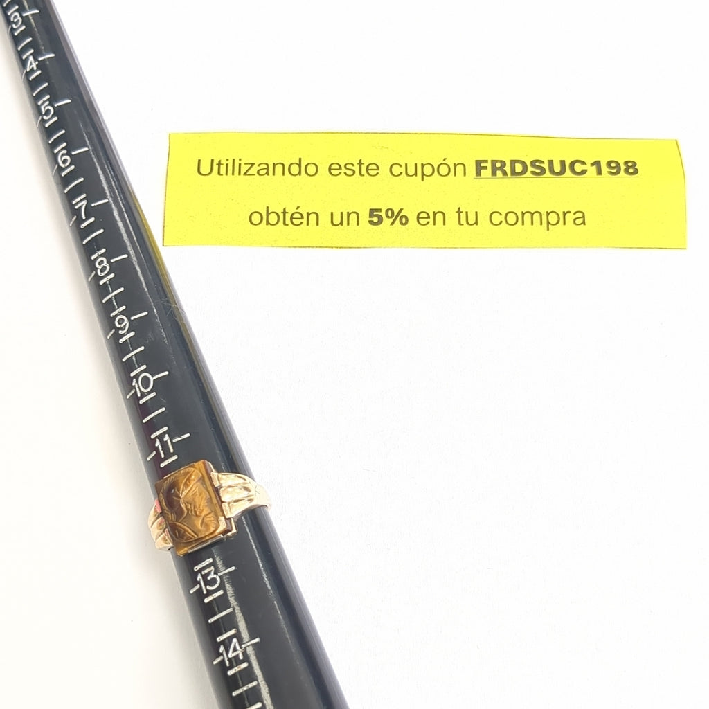 ANILLO ORO 10 K 5,90 GRMS (SEMINUEVO)
