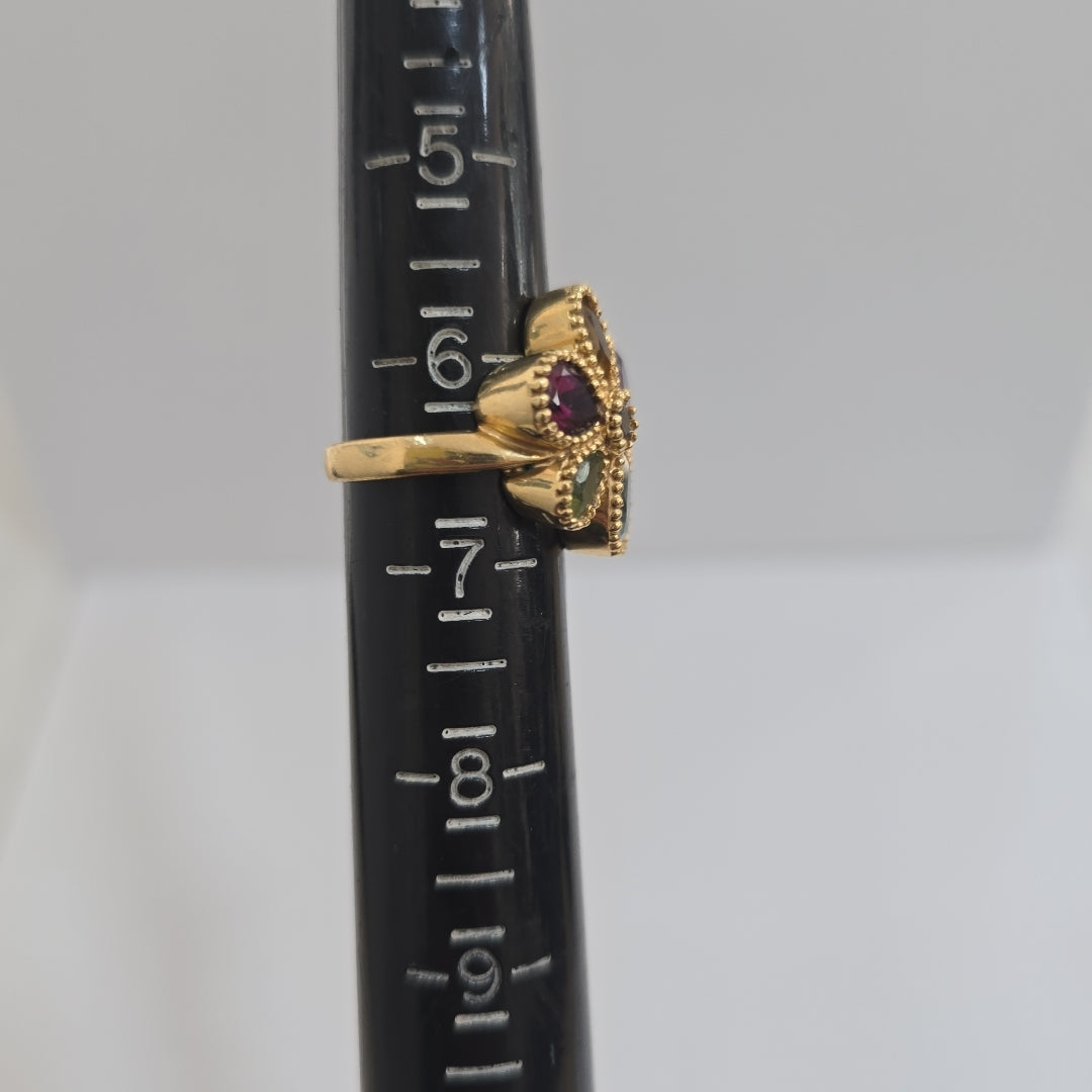 ANILLO ORO 14 K 8.4 GRMS (SEMINUEVO)
