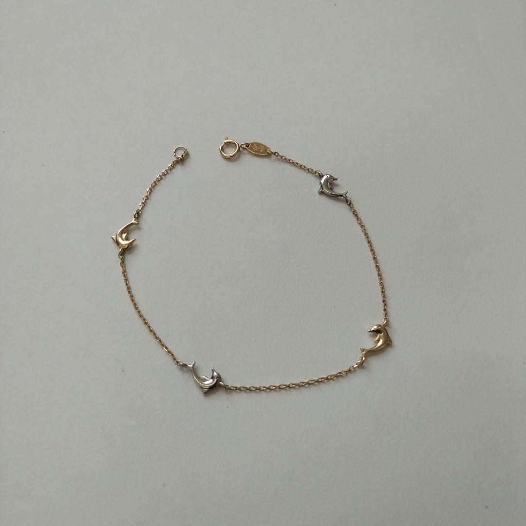 PULSERAS DAMA ORO 14K 1.5 (NUEVO)