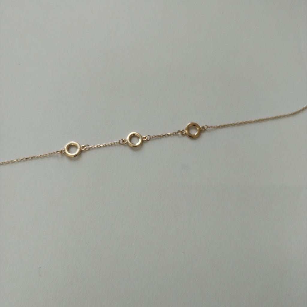 PULSERAS DAMA ORO 14K 1.2 (NUEVO)