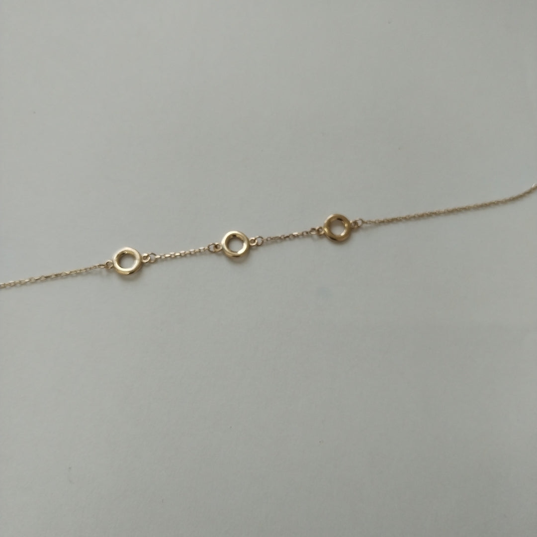 PULSERAS DAMA ORO 14K 1.2 (NUEVO)