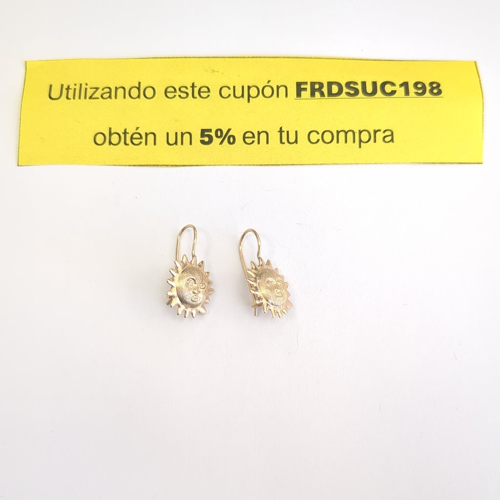 ARETES PAR ORO 10 K 1,60 GRMS (SEMINUEVO)
