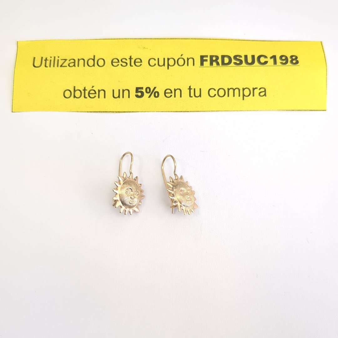 ARETES PAR ORO 10 K 1,60 GRMS (SEMINUEVO)