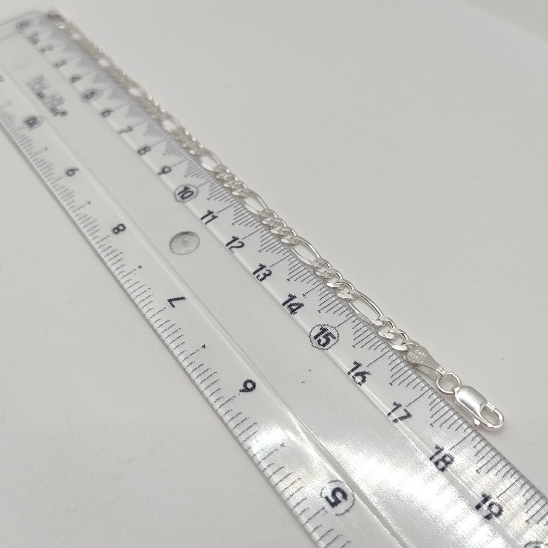 PULSERA 3X1 PLATA .925 18 CM 4.13 GR (NUEVO)