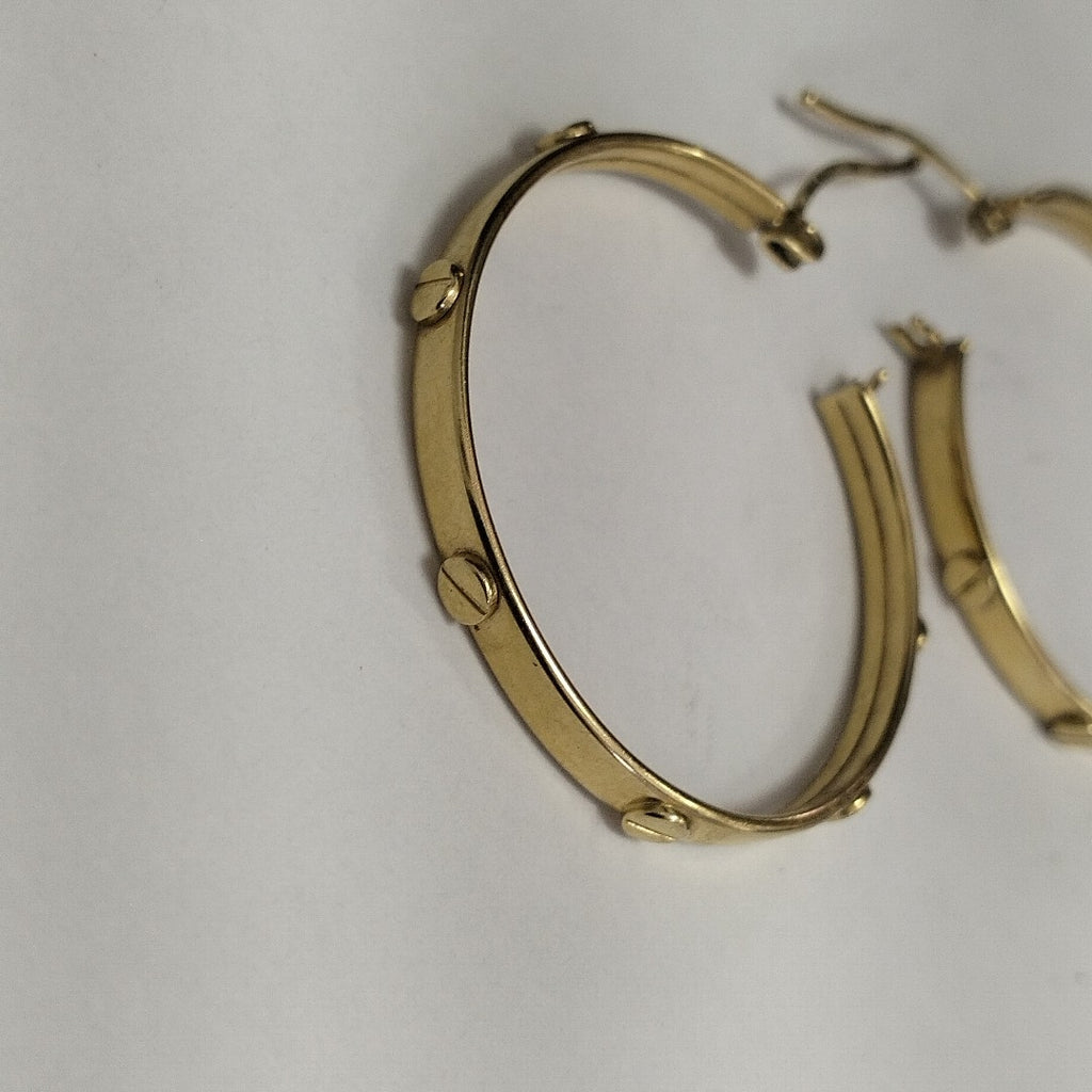 ARRACADAS PAR ORO 14 K 3,90 GRMS (SEMINUEVO)