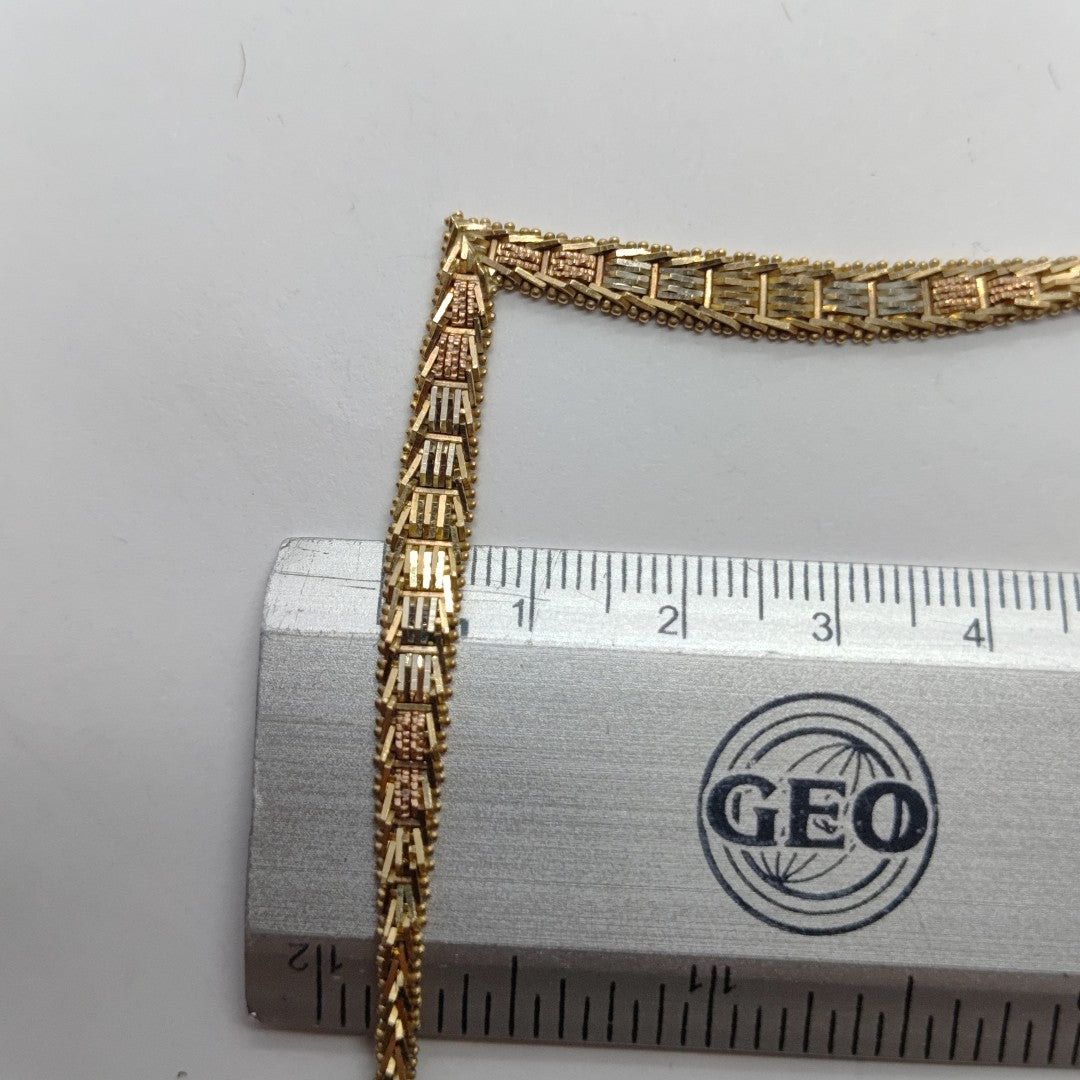 GARGANTILLA ORO,ORO COMBINADO 10 K 15,60 GRMS (SEMINUEVO)