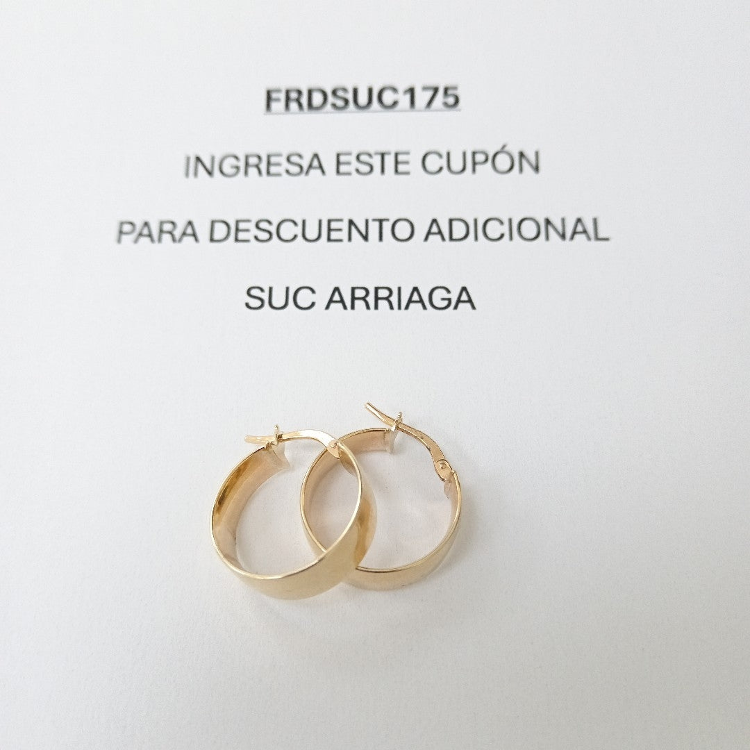 ARRACADAS ORO 10K 1.6 (NUEVO)