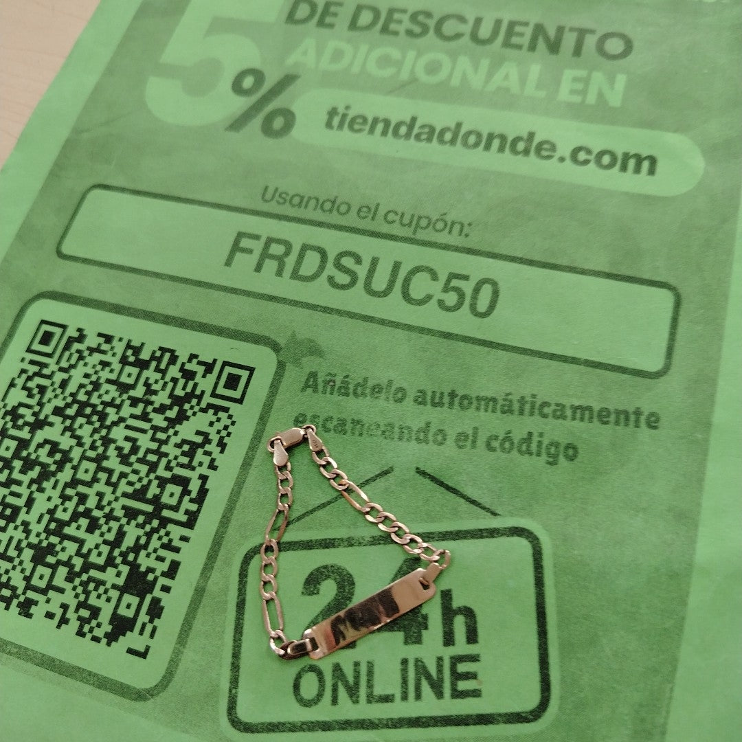 ESCLAVA ORO 10 K 2,50 GRMS (SEMINUEVO)