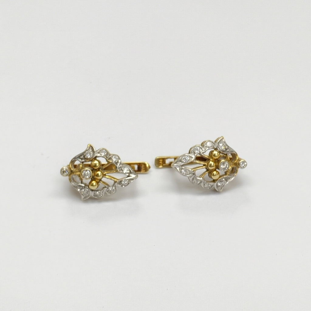 ARETES PAR ORO 14 K 5 GRMS (SEMINUEVO)