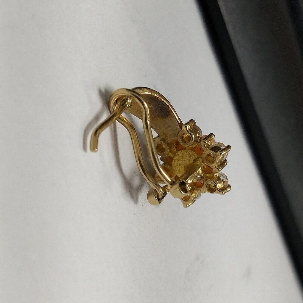 ARETES PAR ORO 14 K 5,00 GRMS (SEMINUEVO)