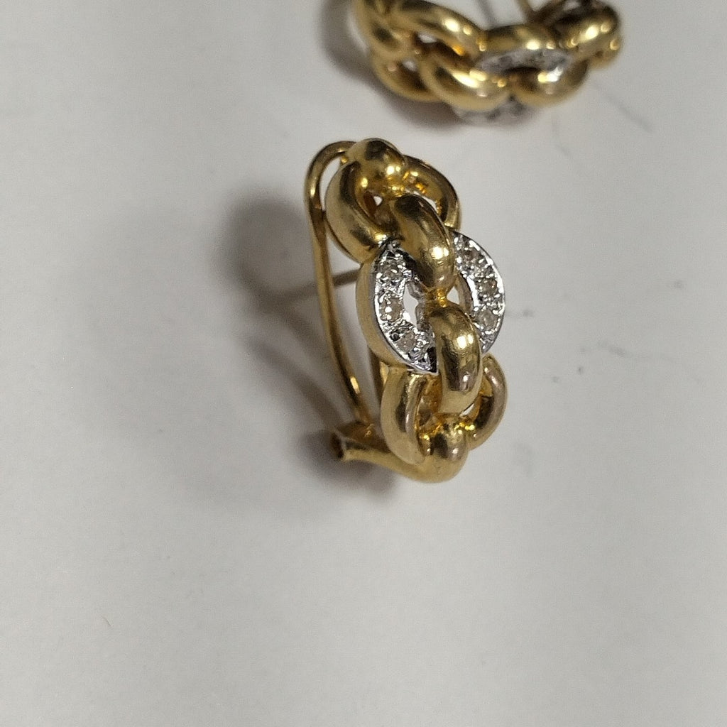 ARETES PAR ORO 14 K 4.5 GRMS (SEMINUEVO)