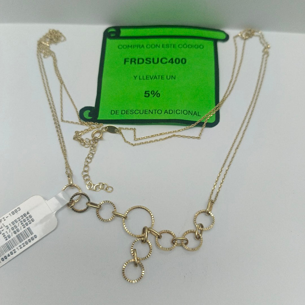 GARGANTILLA ORO 14 K 6 GRMS (SEMINUEVO)