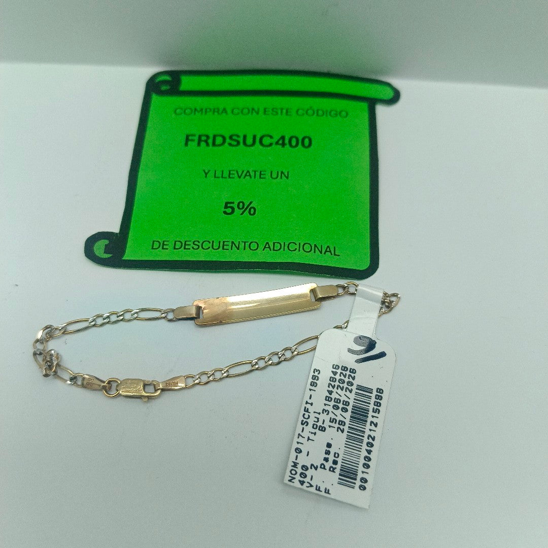 ESCLAVA ORO 10 K 2,30 GRMS (SEMINUEVO)