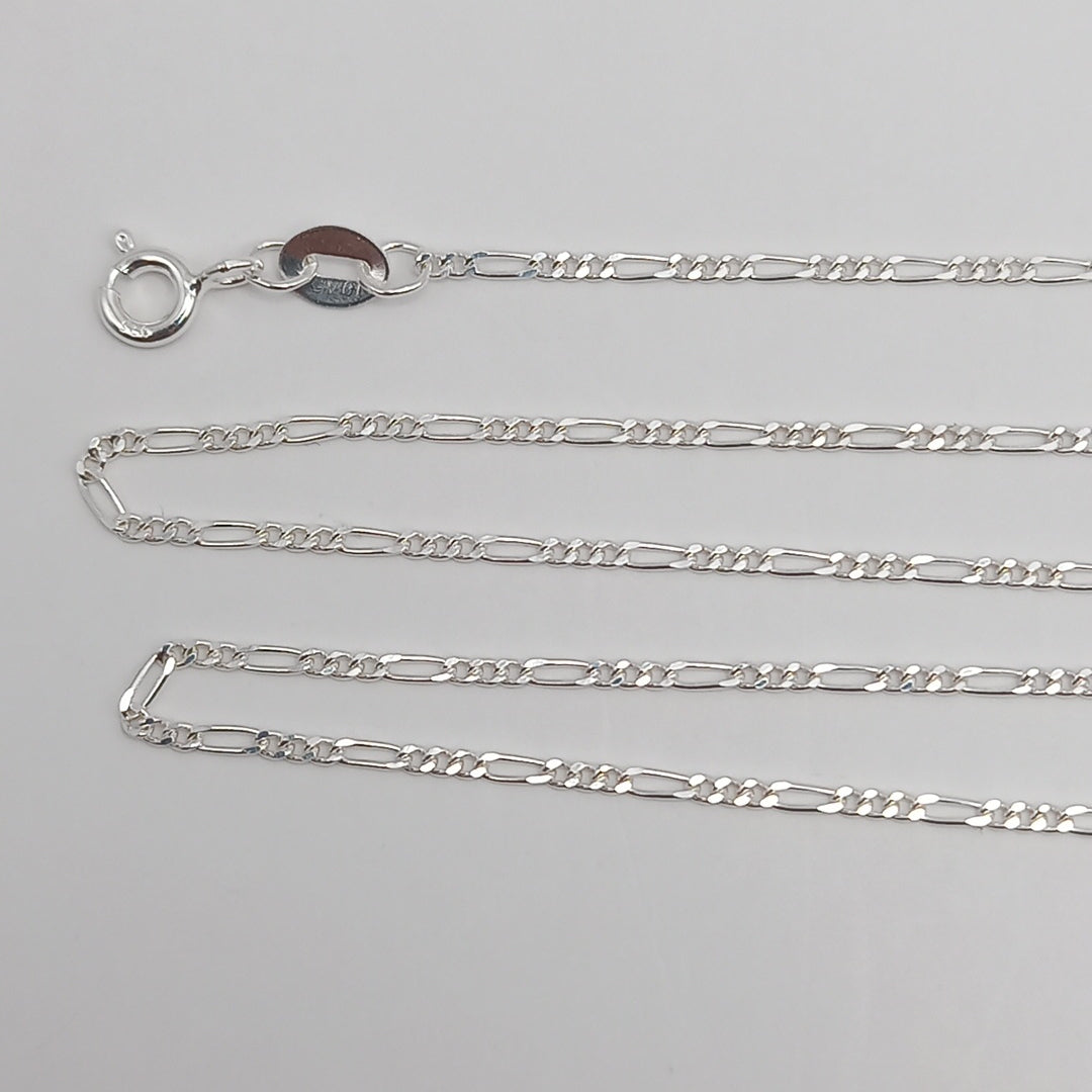 CADENA TEJIDO 3X1 PLATA .925 55 CM 2.2 GR (NUEVO)