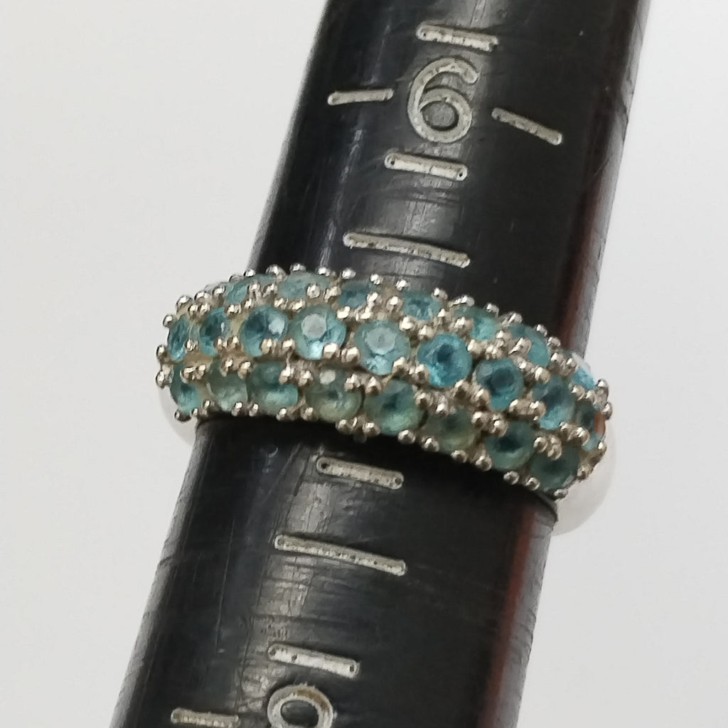ANILLITO ORO, ORO BLANCO 14 K 3.6 GRMS (SEMINUEVO)