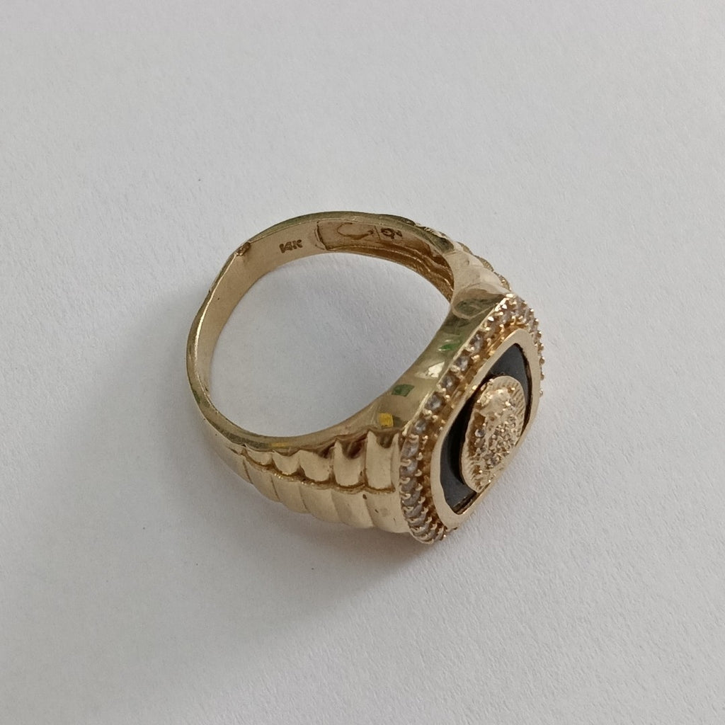ANILLO ORO 14 K 6.6 GRMS (SEMINUEVO)