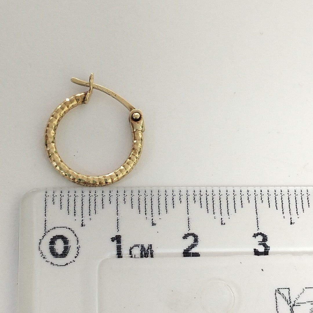 ARRACADAS PAR ORO 14 K 1.1 GRMS (SEMINUEVO)