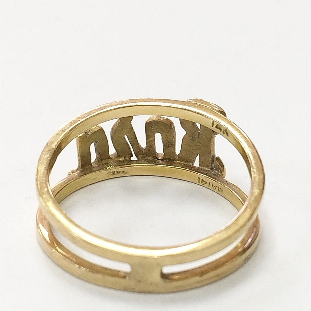 ANILLITO ORO 14 K 3.6 GRMS (SEMINUEVO)