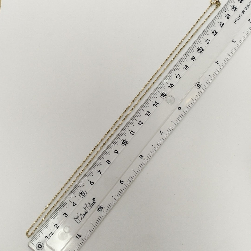 CADENA ORO 14 K 1.6 GRMS (SEMINUEVO)