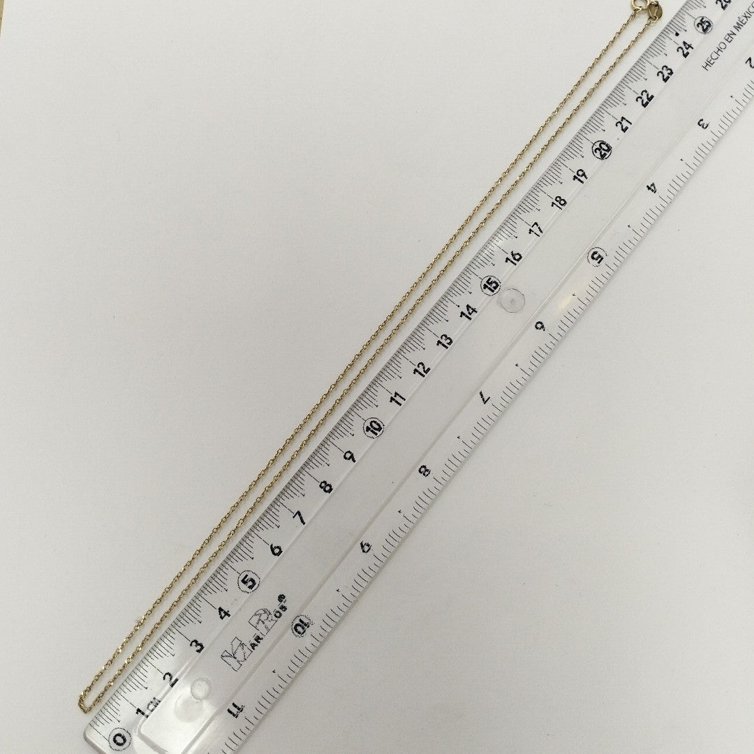 CADENA ORO 14 K 1.6 GRMS (SEMINUEVO)