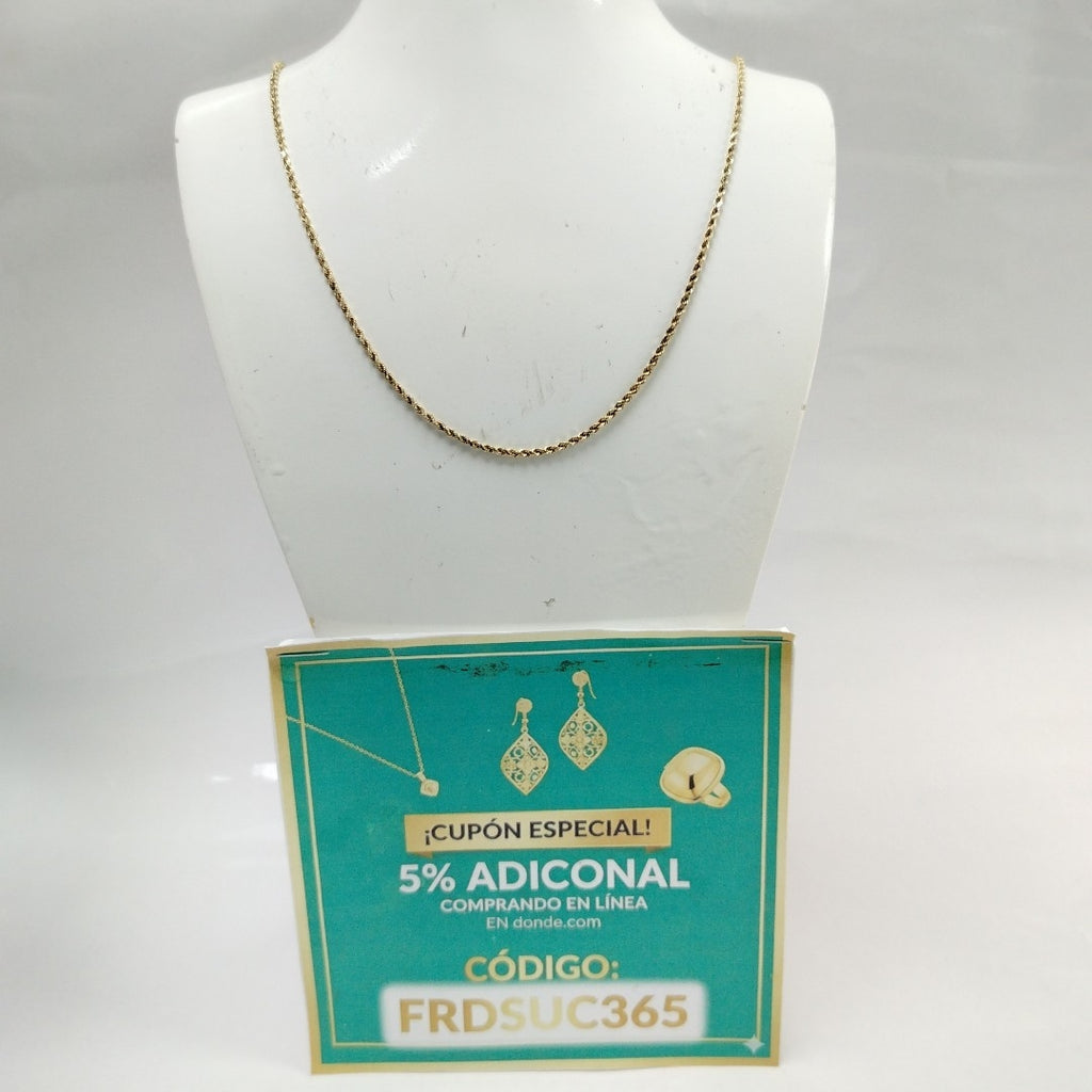CADENA ORO 14 K 7.2 GRMS (SEMINUEVO)