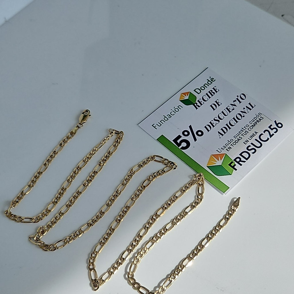 CADENA ORO 10 K 4,40 GRMS (SEMINUEVO)