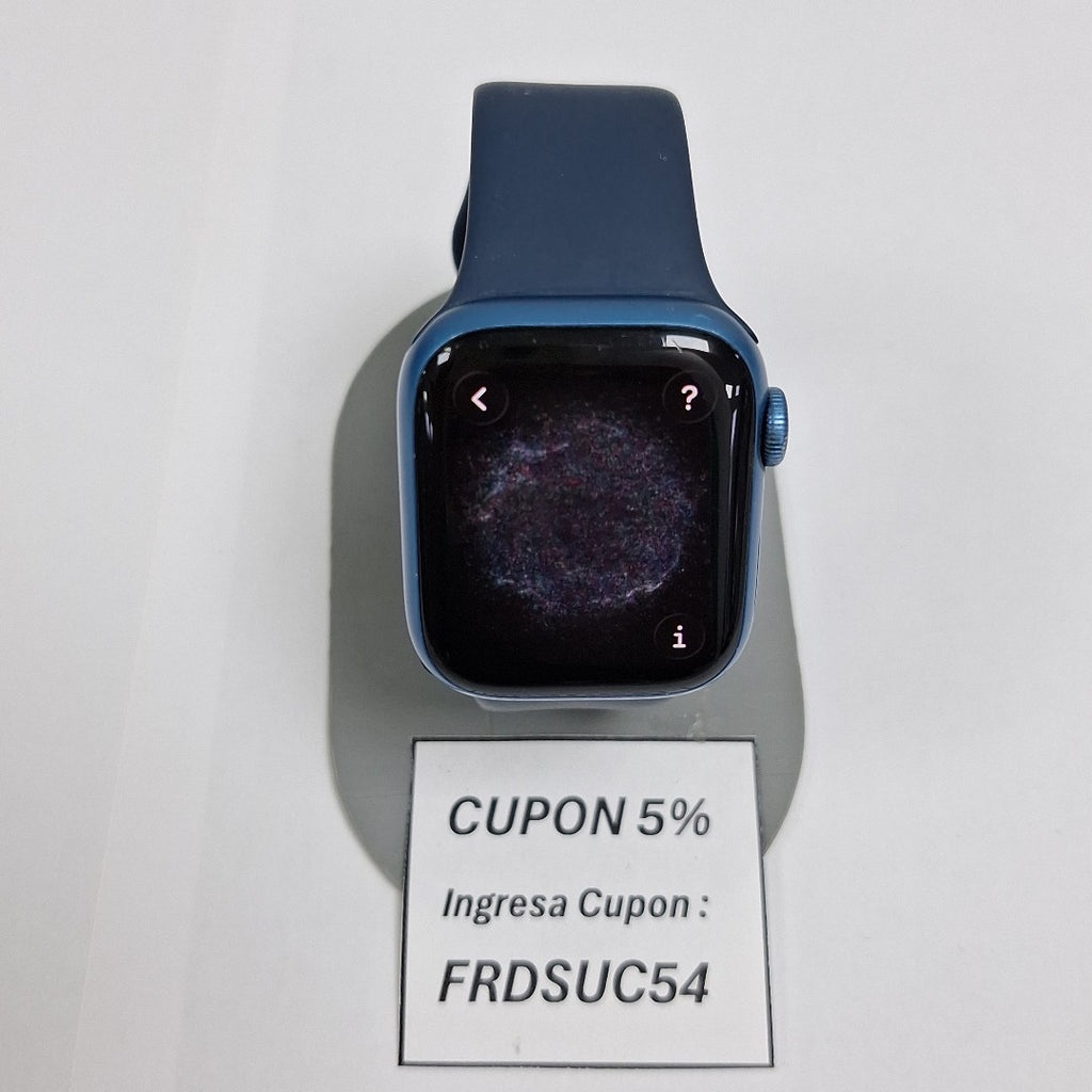 SMARTWATCH APPLE SERIES 7 ALUMINIO A2473 41 MM GPS (SEMINUEVO)