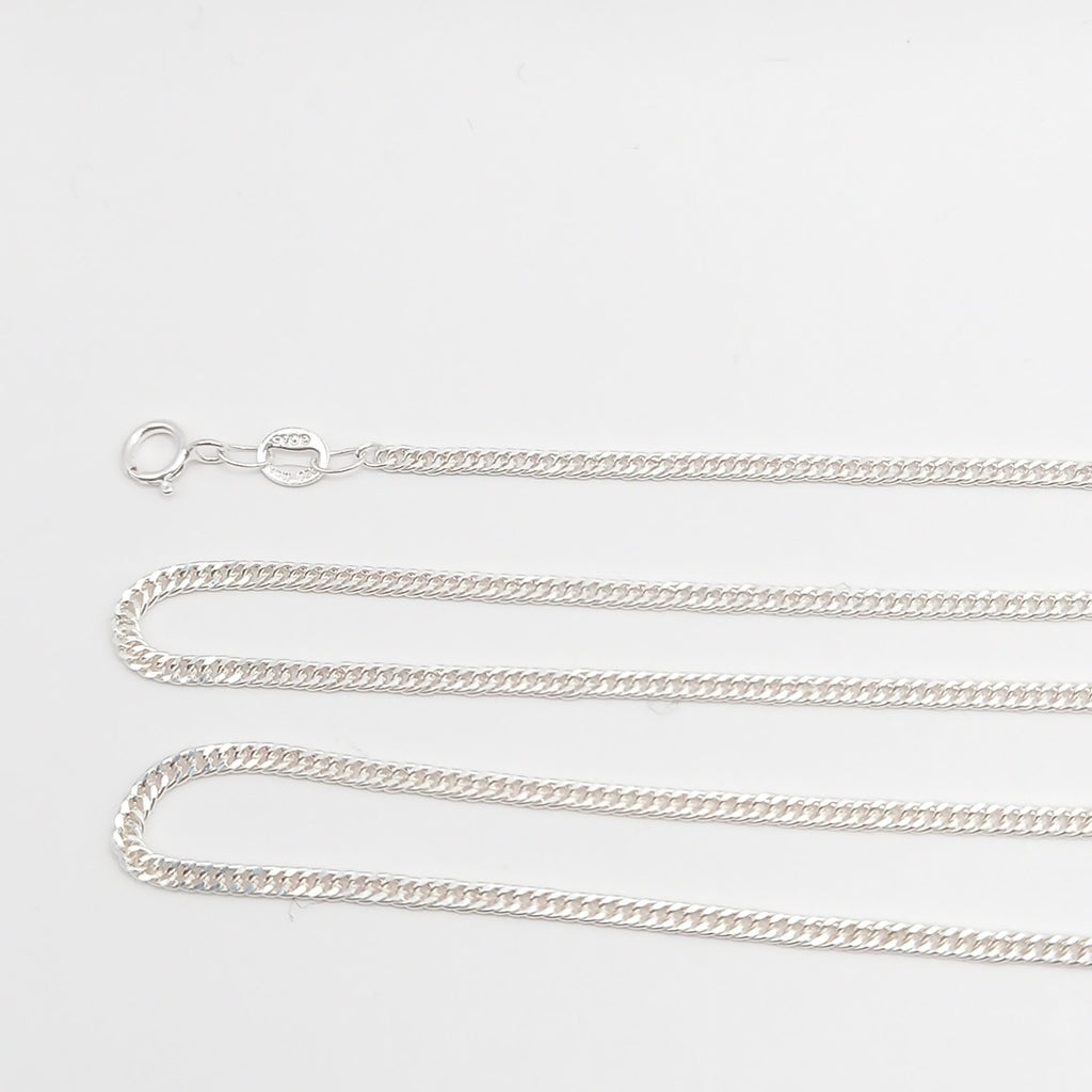 CADENA BARBADA PLATA .925 60 CM 4.82 GR (NUEVO)